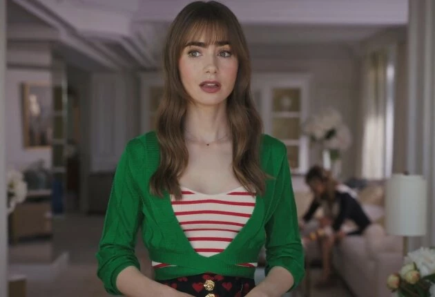 Кадры из сериала Эмили в Париже 3 сезон